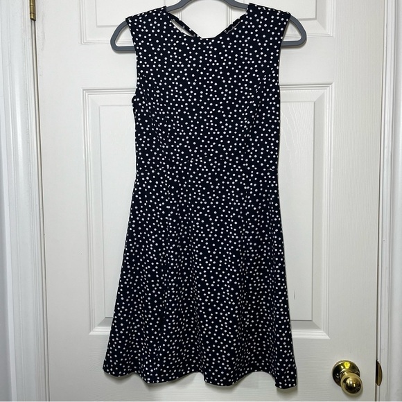 Title nine Dresses & Skirts - TITLE NINE Black and White Polka Dot Diamalete Mini Dress Size XS